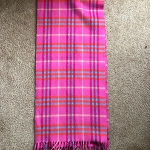 Burberry London Cashmere Nova Check Scarf